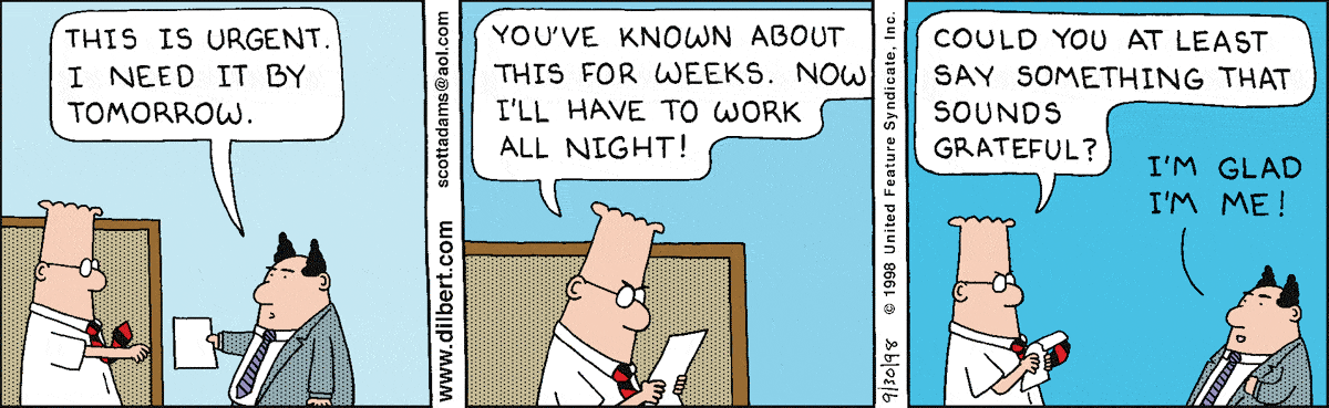 Dilbert Cartoon